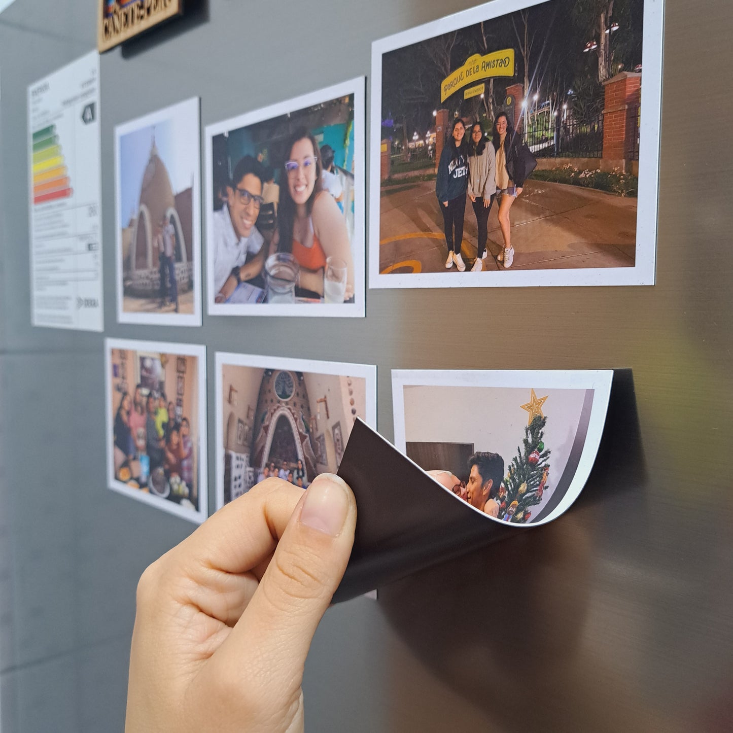 Fotos imantadas Panorámicas de 10x8.5 cm con papel fotográfico Premium