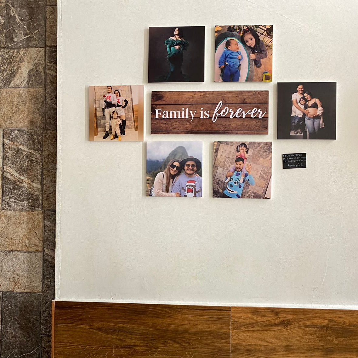 Promo: Set de 4 cuadros sin marcos con foto impresa, material Forex con adhesivo en la parte de atrás - Gallery 2