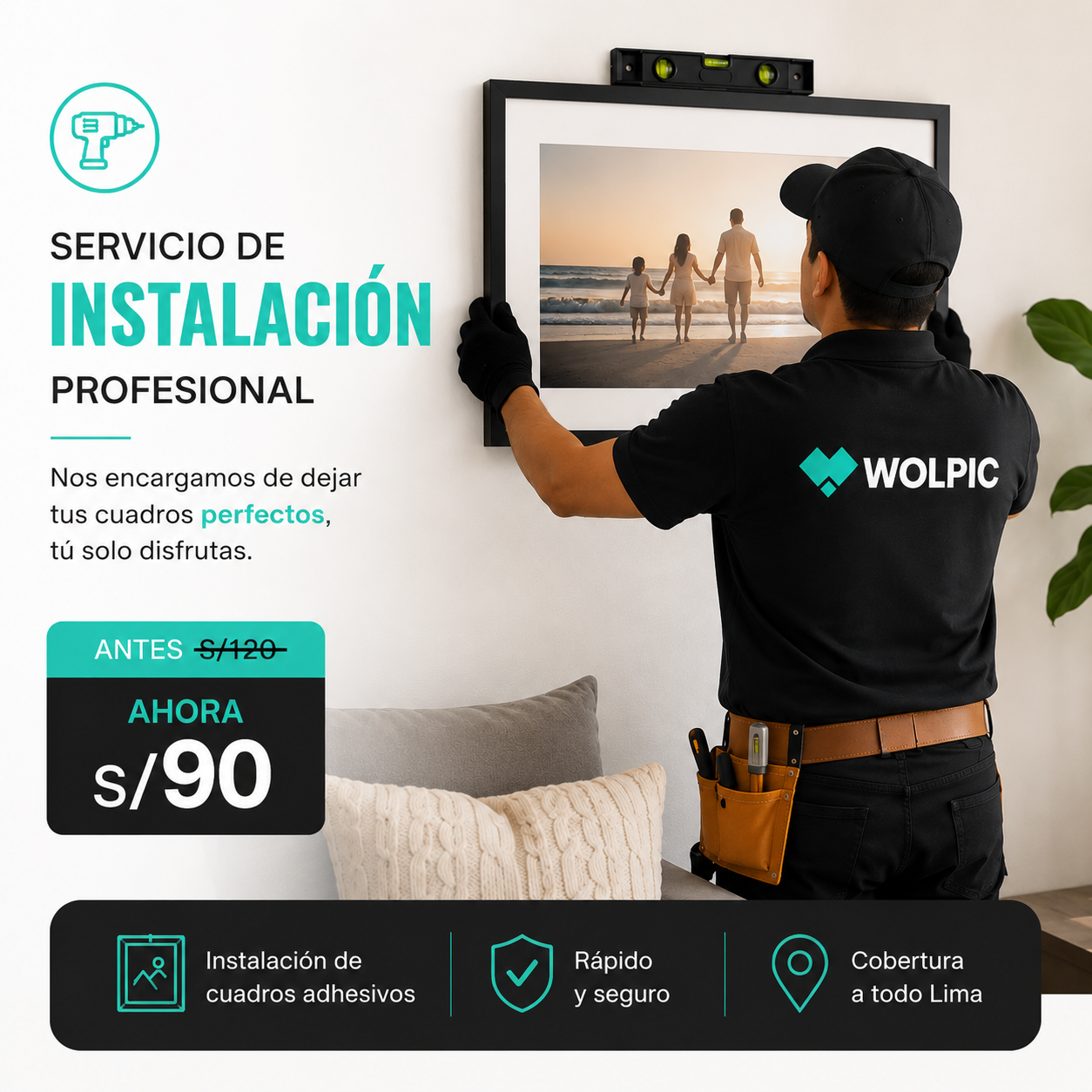Servicio de instalación profesional