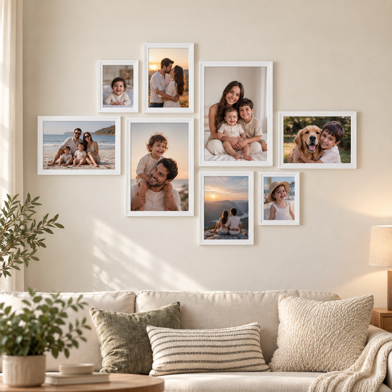 Conjunto de cuadros 02 + fotos y adhesivos (Promo) - Gallery 12