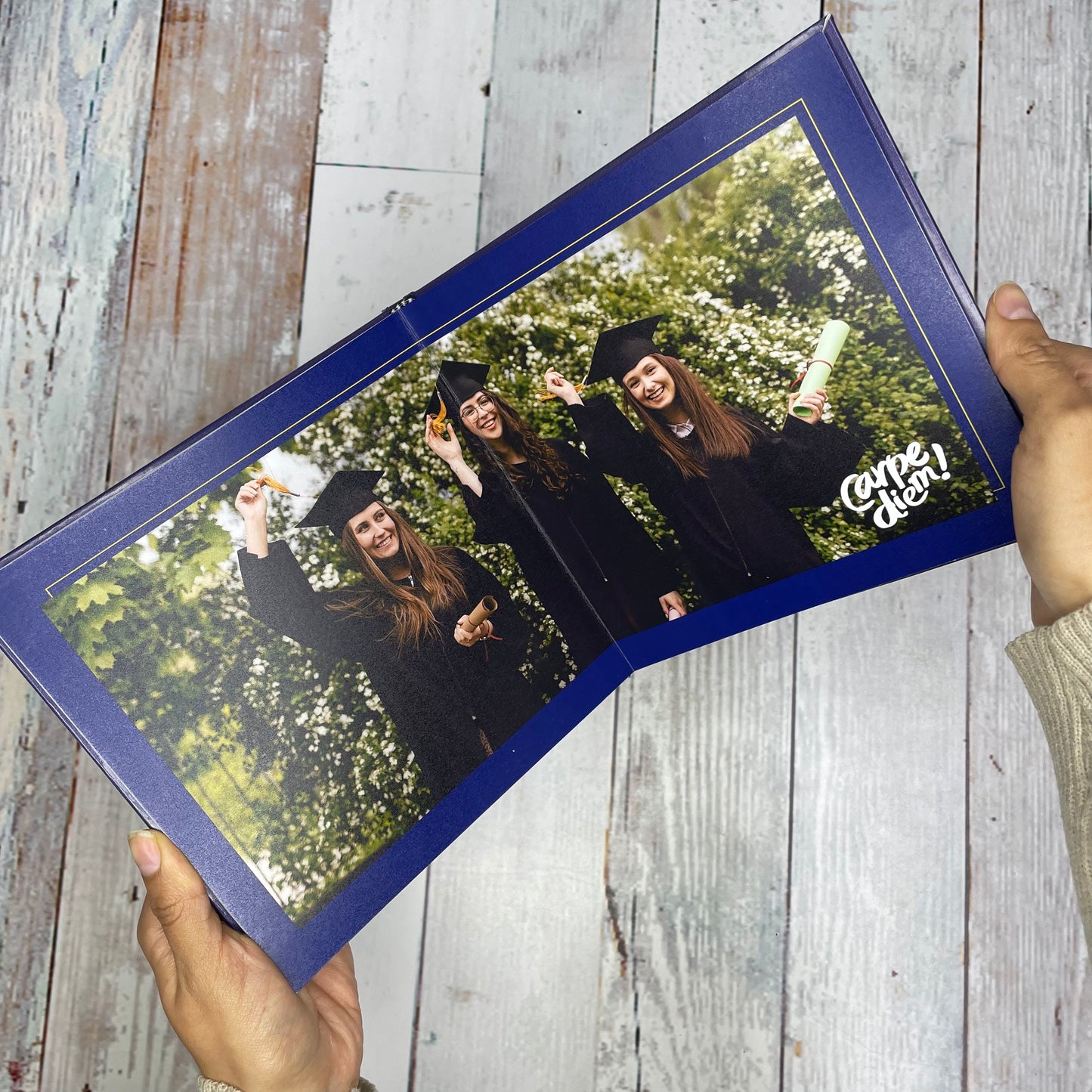 Anuario Escolar con tapa dura y estampado personalizado a partir de 6 und
