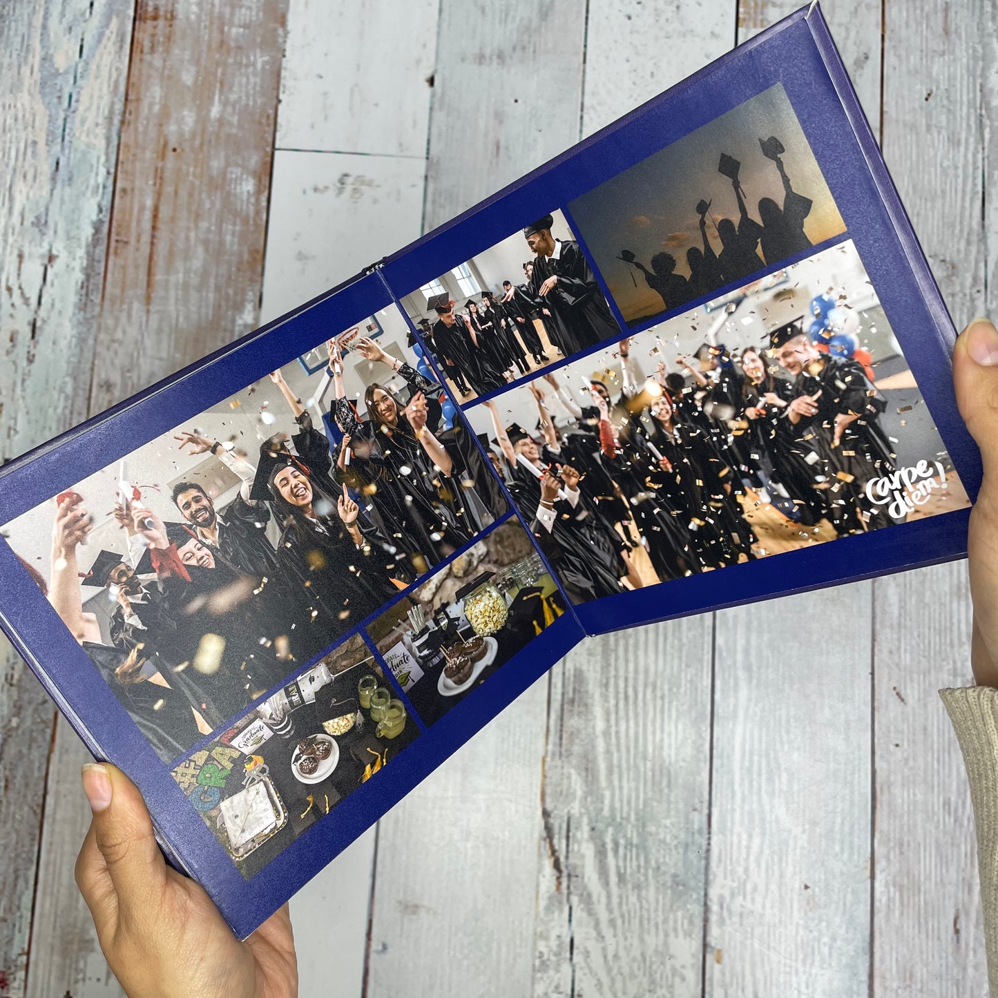 Anuario Escolar con tapa dura y estampado personalizado a partir de 6 und