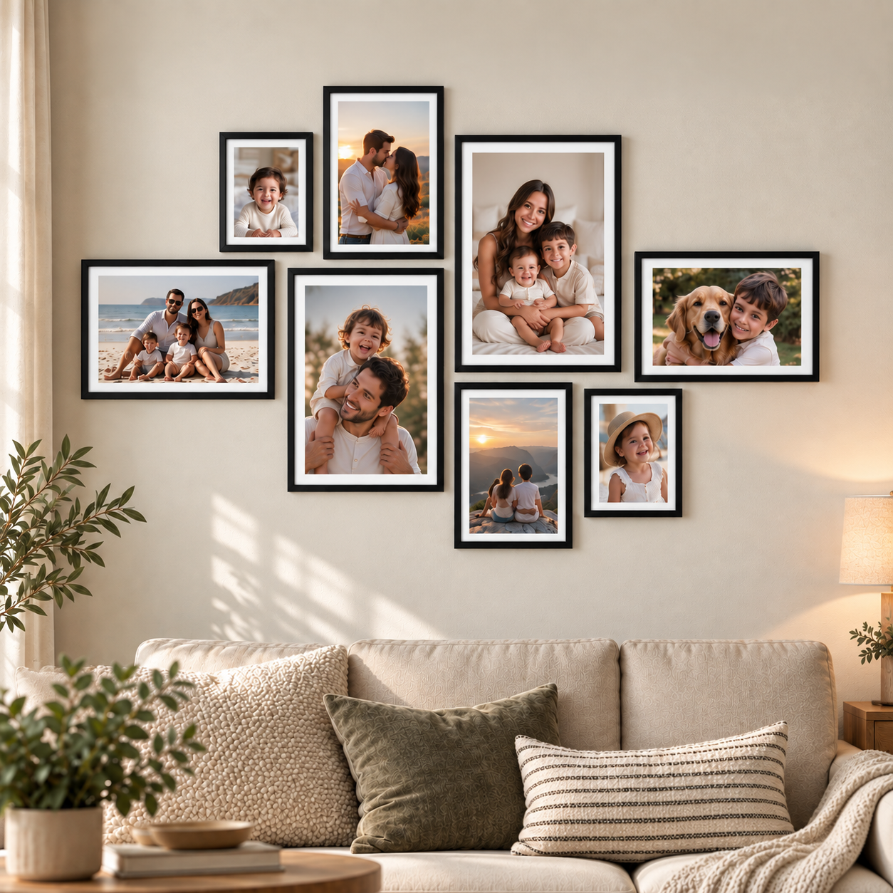 Conjunto de cuadros 02 + fotos y adhesivos (Promo) - Gallery 8