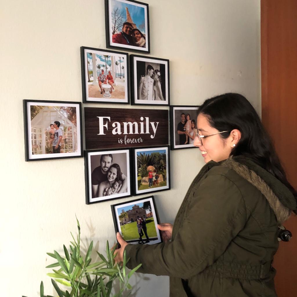 Letrero Family de 15x40 cm + adhesivo - Gallery 4