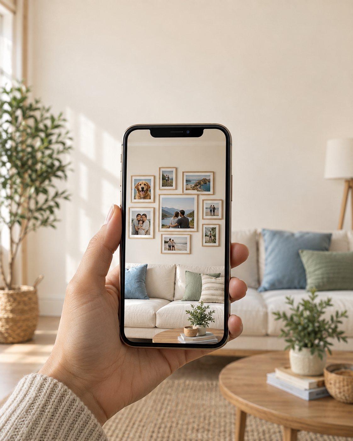 Mira tus cuadros en tu pared antes de comprar