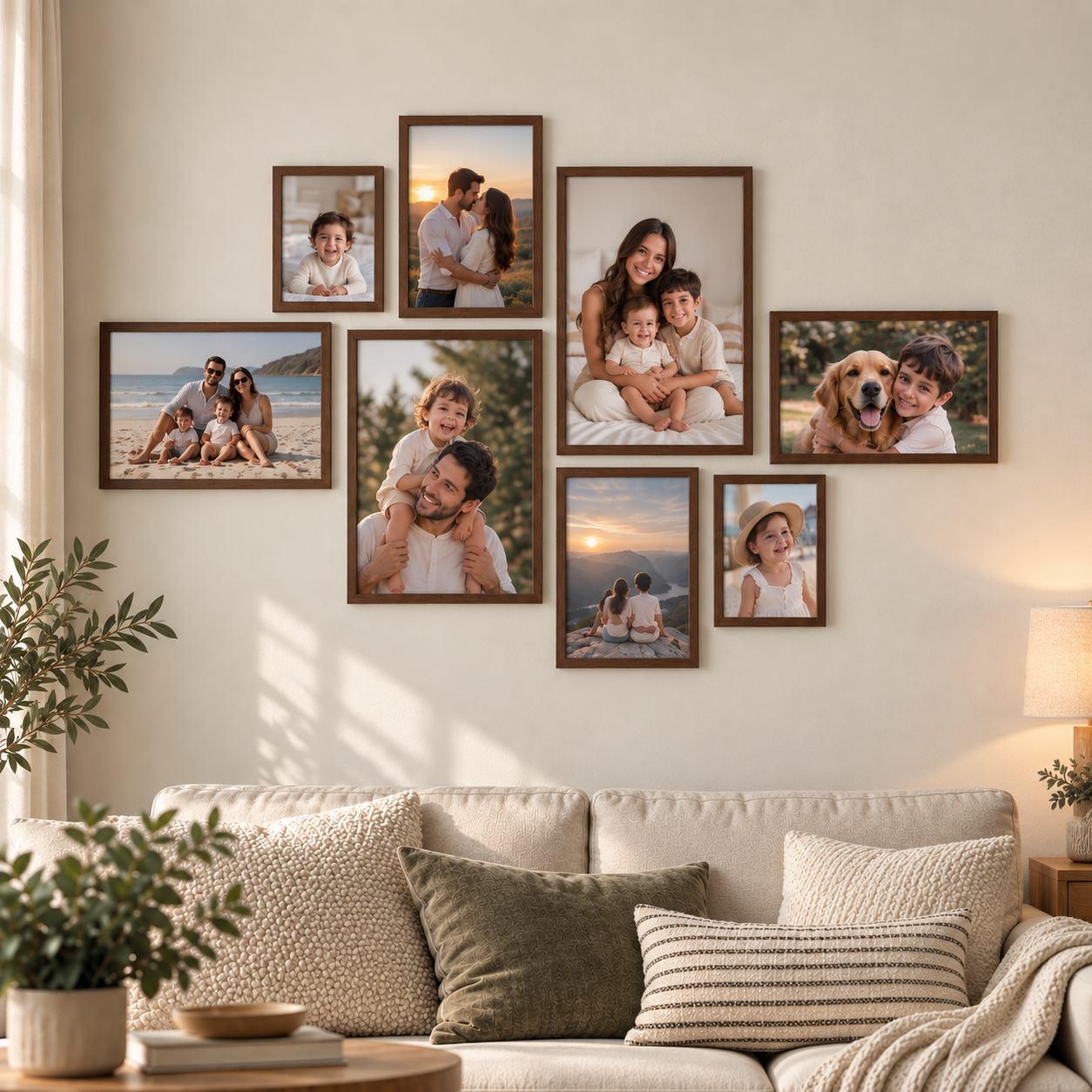 Conjunto de cuadros 02 + fotos y adhesivos (Promo) - Gallery 13