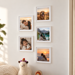 Pack 5 cuadros de 20x20 cm, con adhesivos y foto impresa (Promo Aniversario) - Thumbnail 11