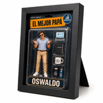 Portarretratos de 10x15 cm con foto generada por IA, marco de madera pino, con vidrio, tapa y parante rígidos (Promo) - Thumbnail 2