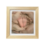 Cuadro de Madera de 20x20 cm con foto impresa y adhesivo 3M en la parte de atrás - Thumbnail 3