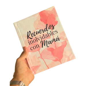 Album Vertical con Portada personalizada con frase de 24x20 cm, tapa dura (Promo)