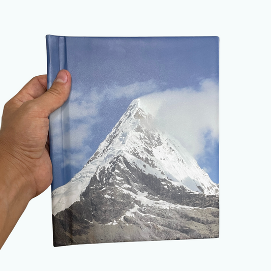Fotoalbum Vertical de 24x20 cm, tapa dura y estampado personalizado