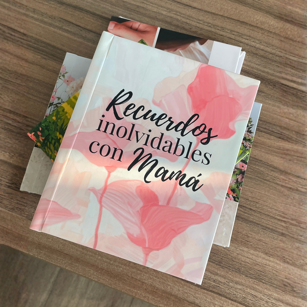 Album Vertical con Portada personalizada con frase de 24x20 cm, tapa dura (Promo) - Secondary