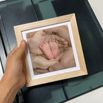 Cuadro de Madera de 20x20 cm con foto impresa y adhesivo 3M en la parte de atrás - Thumbnail 1