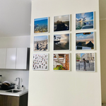 Pack 5 cuadros de 20x20 cm, con adhesivos y foto impresa (Promo Aniversario) - Thumbnail 7