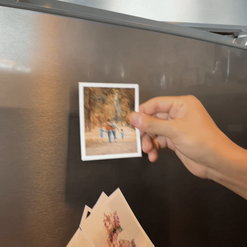 10 fotos imantadas de 10x8.5 cm en papel fotográfico (Promo)