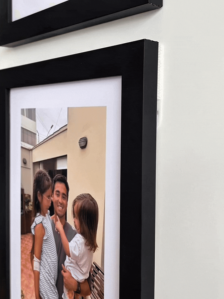 Pack 3 cuadros 20x30cm con foto impresa y adhesivos 3M (Promo)